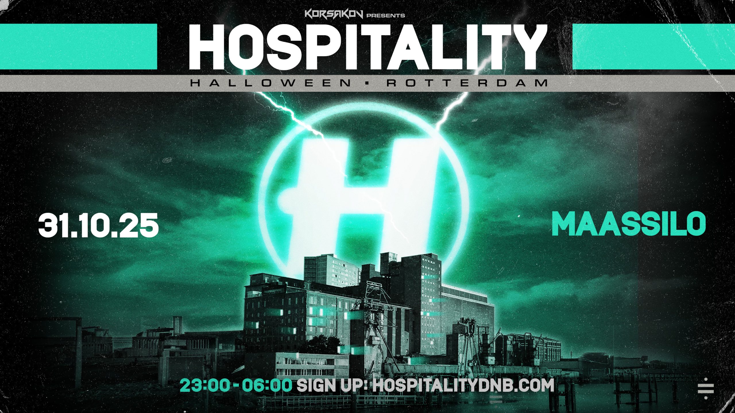 HOSPITALITY ROTTERDAM X KORSAKOV HALLOWEEN