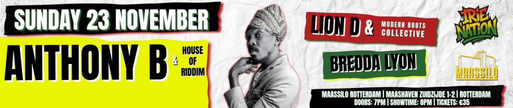 Irie Nation presents Anthony B