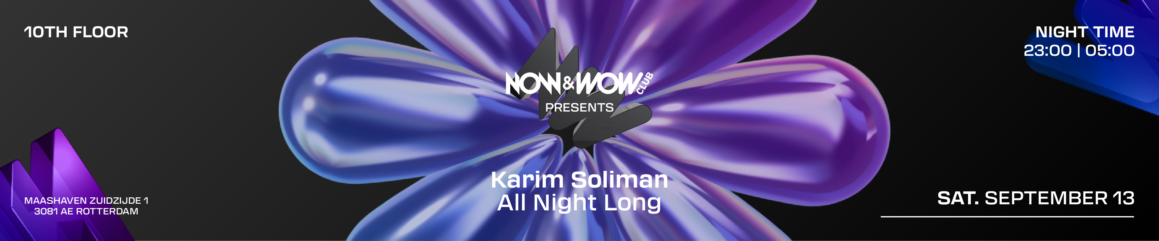 Now&Wow presents: Karim Soliman all night long