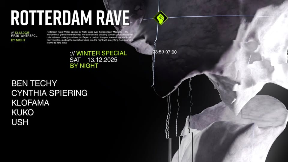Rotterdam Rave ‘Winter Special’ 2025 – By Night