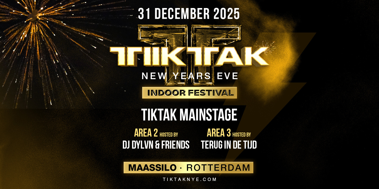 TIKTAK New Years Eve | Rotterdam