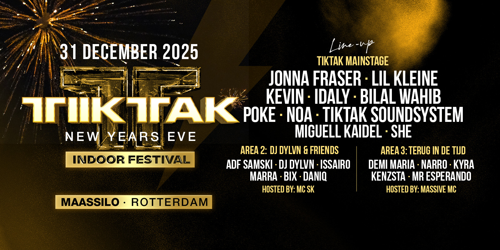 TIKTAK New Years Eve | Rotterdam