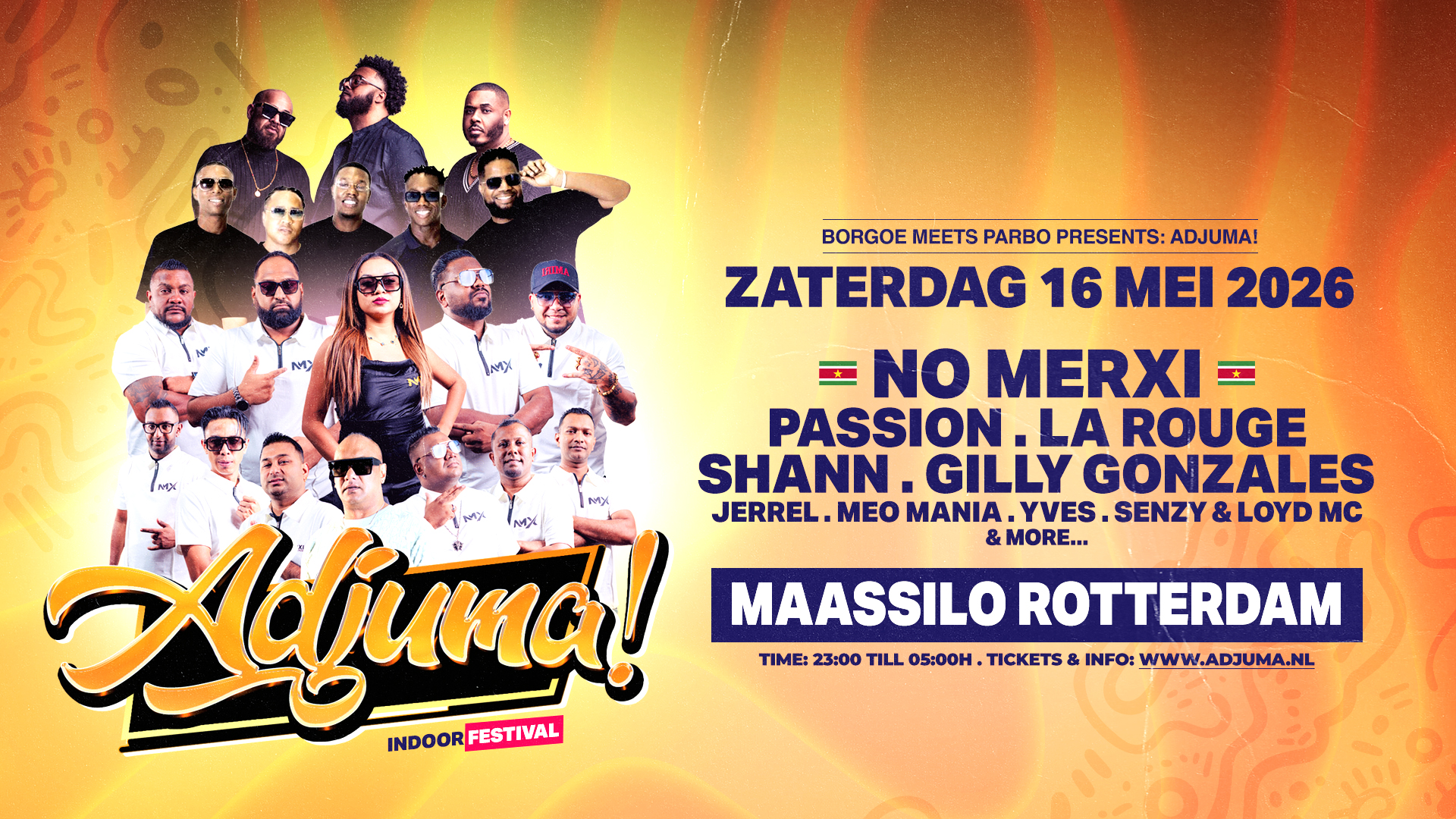 ADJUMA! Het heetste feestje van Zuid-Holland